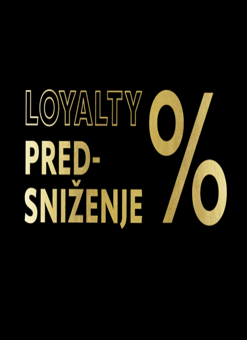 Predsezonsko sniženje za loyalty kupce 20%